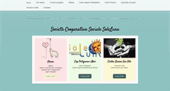 Desktop Screenshot of cooperativasoleluna.it